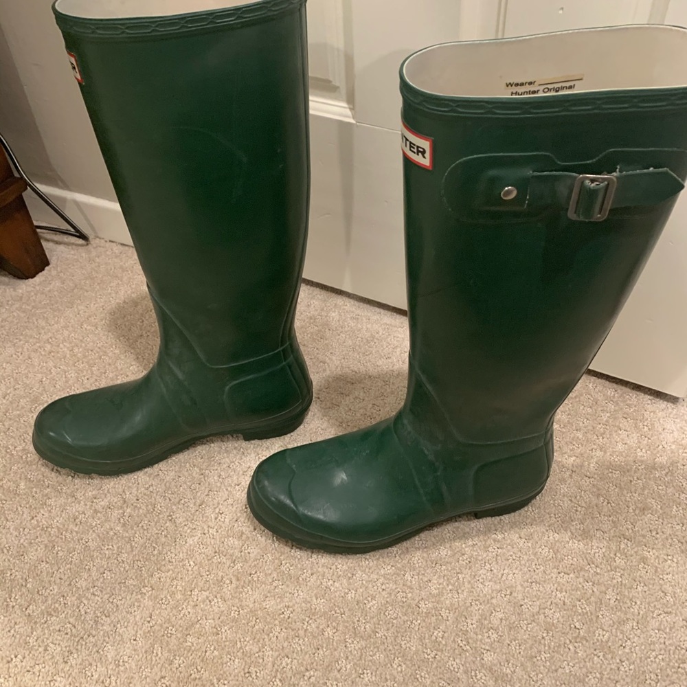 Hunter rain boots